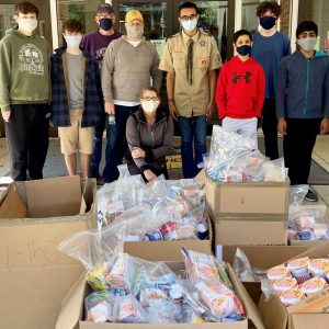 Conducted a food drive during the COVID-19 pandemic to help feed impacted students.